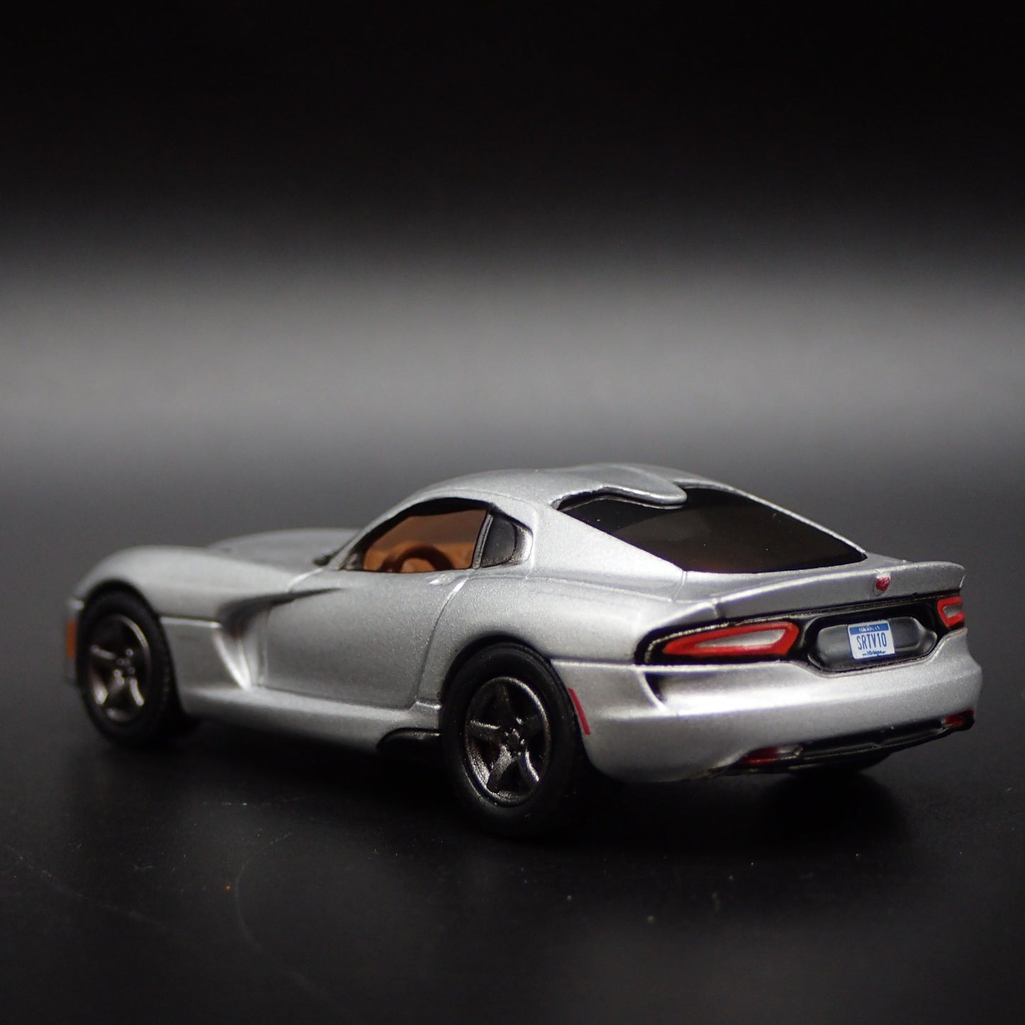 2013-2017 DODGE VIPER SRT SILVER RARE 1/64 SCALE COLLECTIBLE DIECAST MODEL CAR