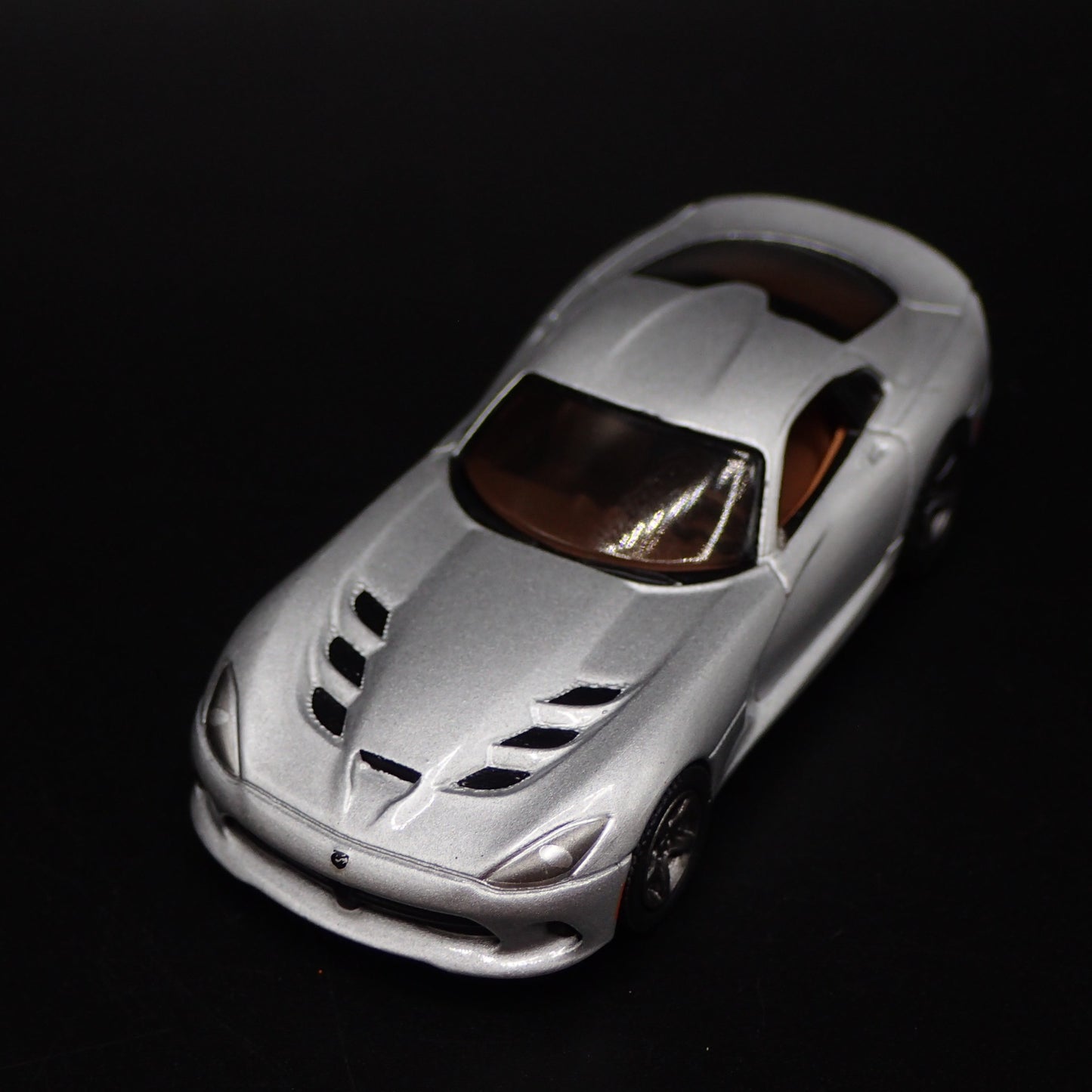 2013-2017 DODGE VIPER SRT SILVER RARE 1/64 SCALE COLLECTIBLE DIECAST MODEL CAR