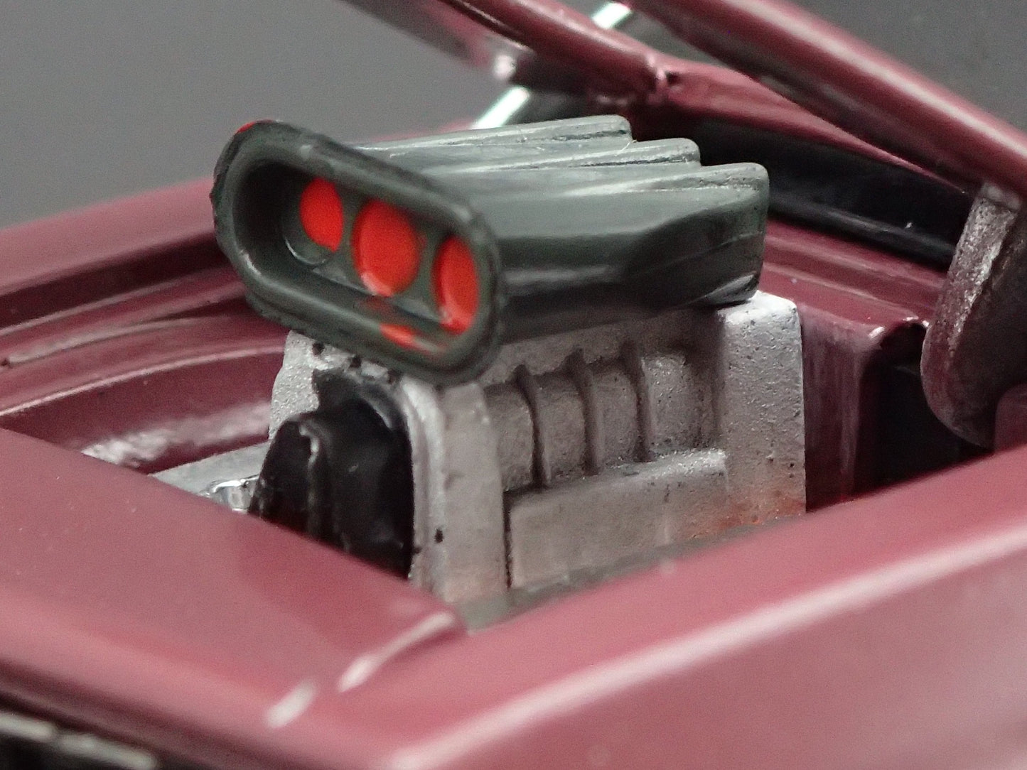 1971 71 PLYMOUTH CUDA 440 RARE 1:64 SCALE COLLECTIBLE DIORAMA DIECAST MODEL CAR