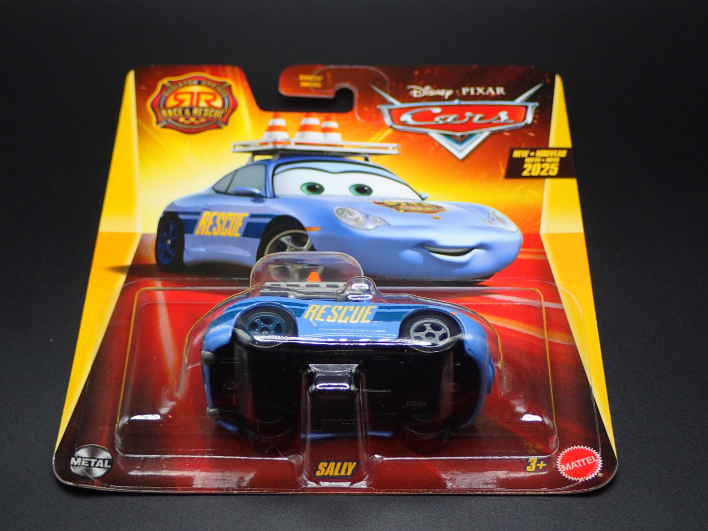 2025 DISNEY PIXAR CARS SALLY RADIATOR SPRINGS RACE & RESCUE MATTEL VERY RARE