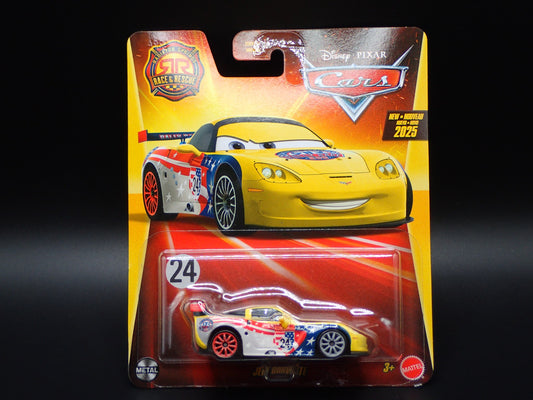 2025 DISNEY PIXAR CARS JEFF GORVETTE RADIATOR SPRINGS RACE & RESCUE MATTEL RARE
