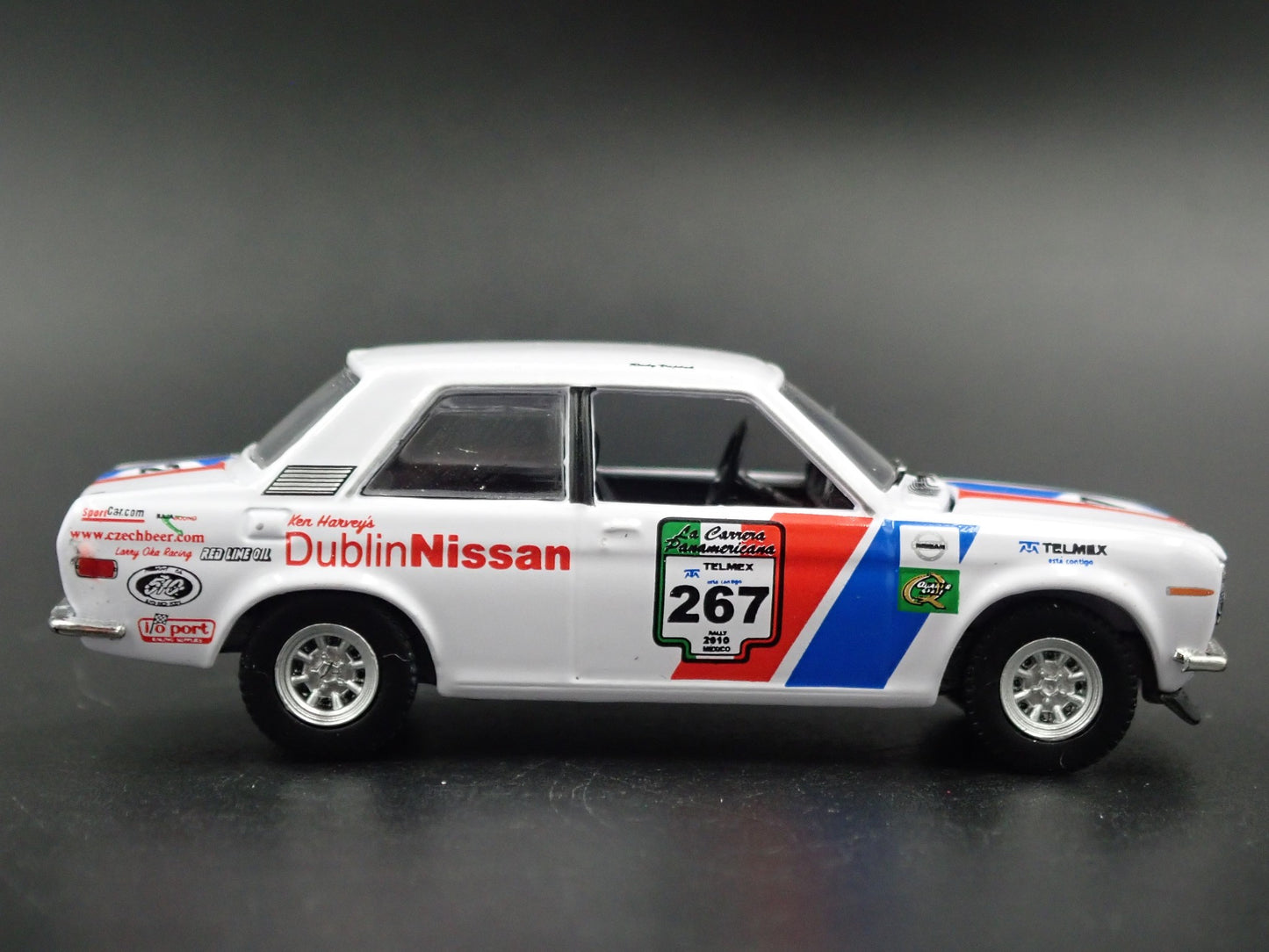 1967-1973 DATSUN 510 BLUEBIRD DUBLIN NISSAN CARRERA 1:64 SCALE DIECAST MODEL CAR
