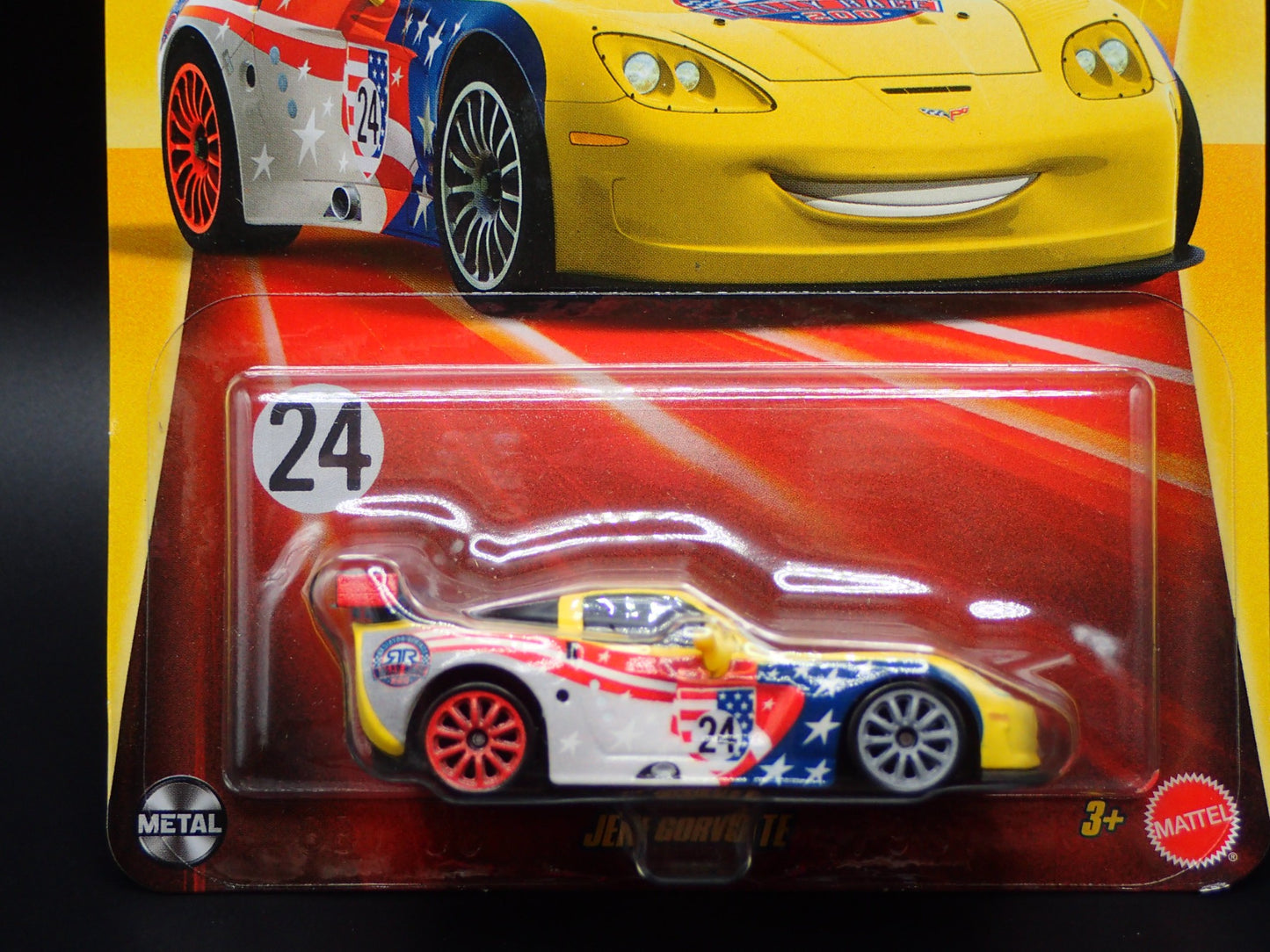 2025 DISNEY PIXAR CARS JEFF GORVETTE RADIATOR SPRINGS RACE & RESCUE MATTEL RARE