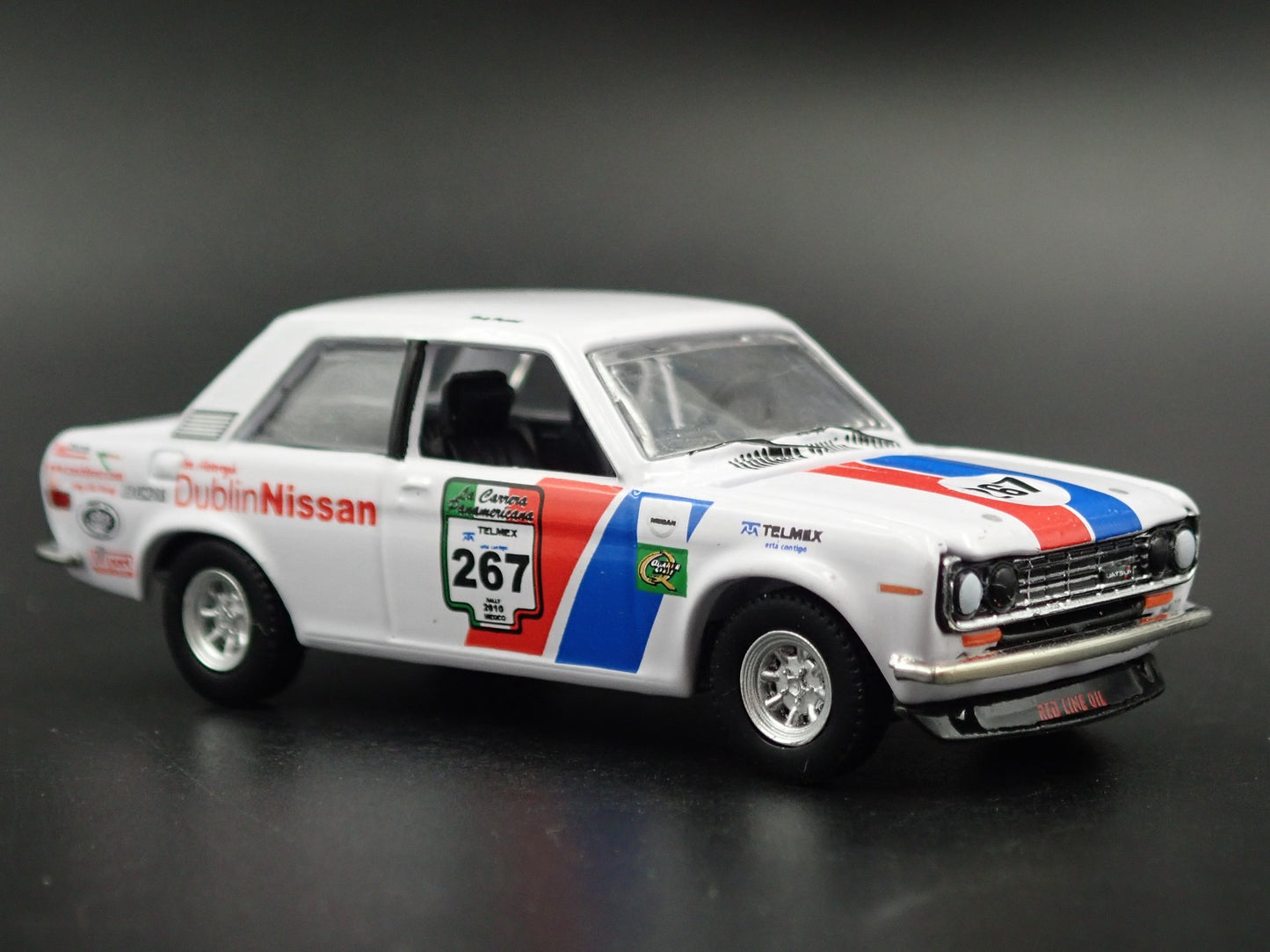 1967-1973 DATSUN 510 BLUEBIRD DUBLIN NISSAN CARRERA 1:64 SCALE DIECAST MODEL CAR