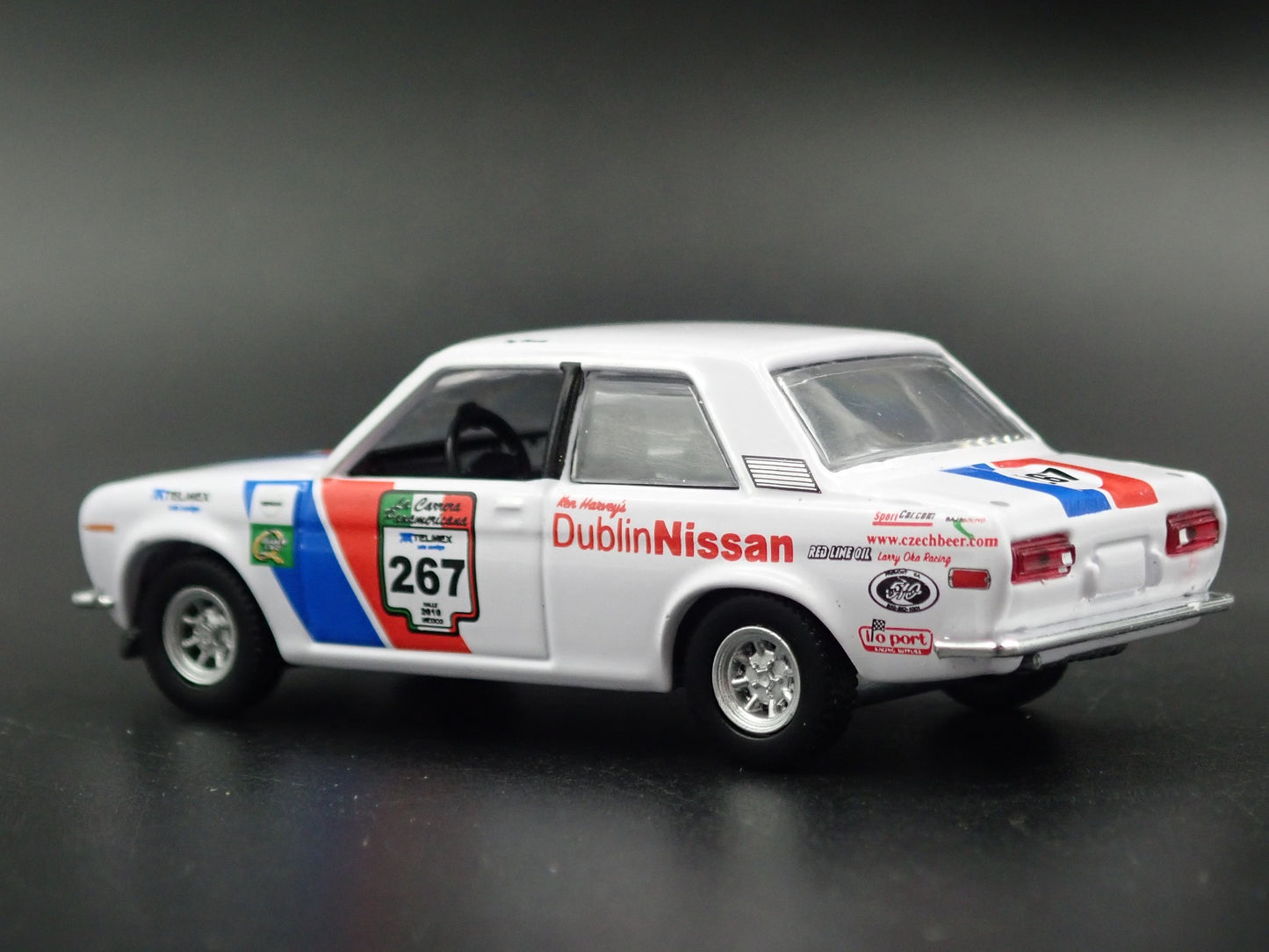 1967-1973 DATSUN 510 BLUEBIRD DUBLIN NISSAN CARRERA 1:64 SCALE DIECAST MODEL CAR