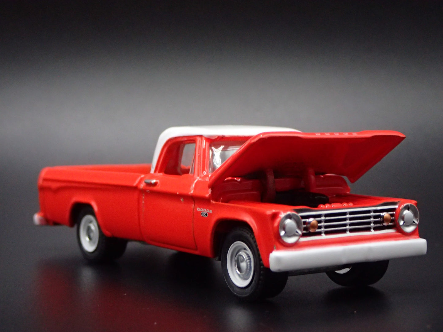 1967 DODGE D100 PICKUP TRUCK W HITCH 1/64 SCALE COLLECTIBLE DIECAST MODEL CAR