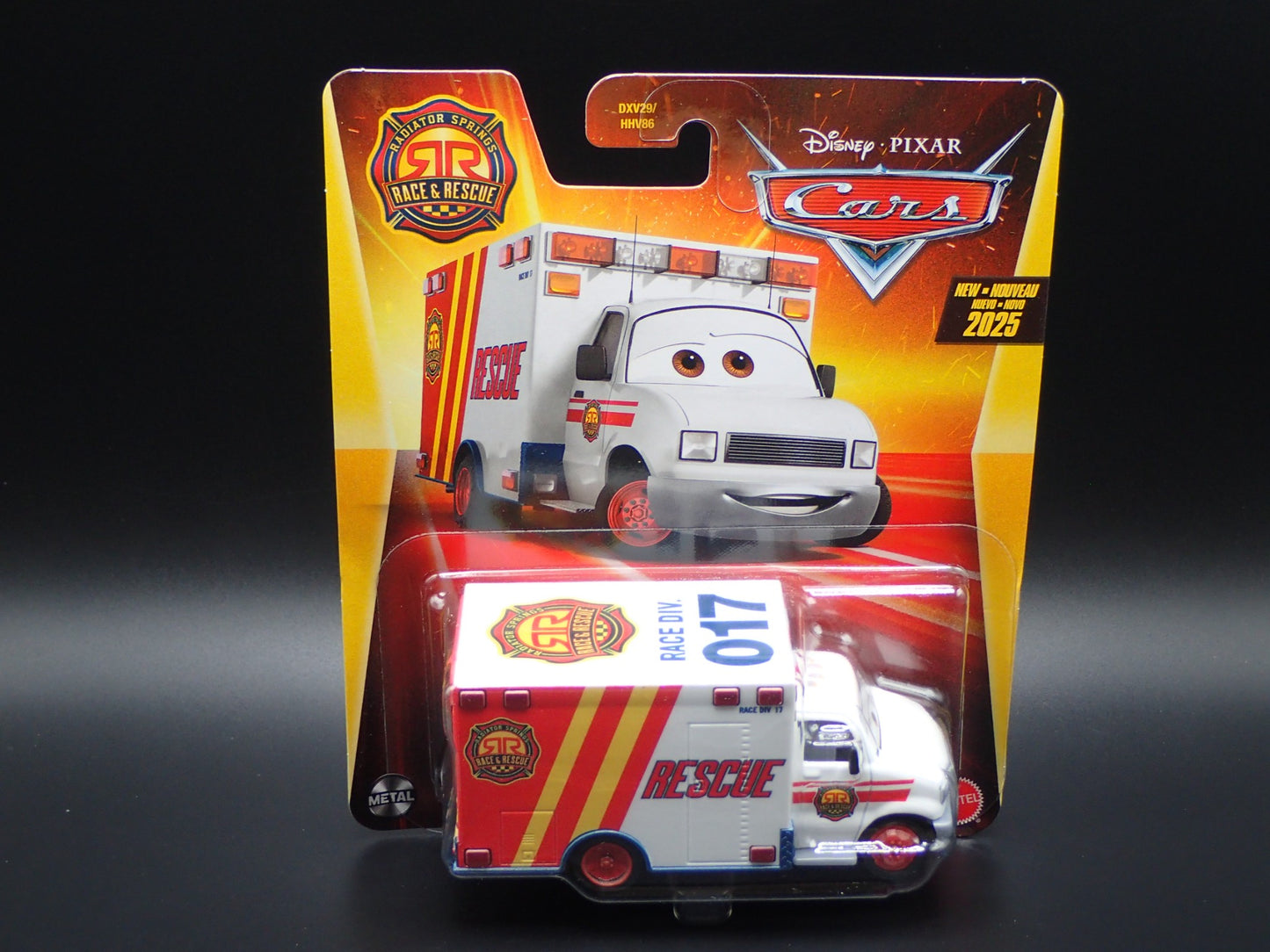 2025 DISNEY PIXAR CARS MORGAN MARTINS RADIATOR SPRINGS RACE & RESCUE MATTEL RARE
