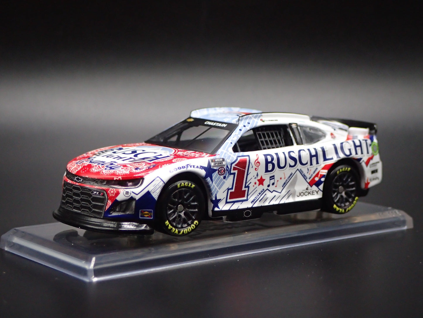 2024 24 CHEVY CAMARO ZL1 1 ROSS CHASTAIN BUSCH LIGHT COUNTRY NASCAR 1:64 DIECAST