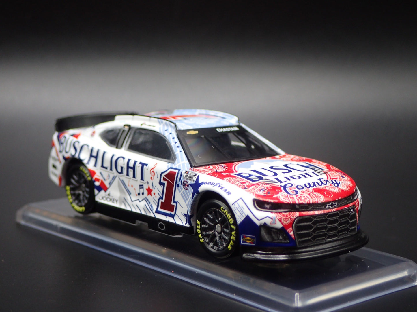 2024 24 CHEVY CAMARO ZL1 1 ROSS CHASTAIN BUSCH LIGHT COUNTRY NASCAR 1:64 DIECAST