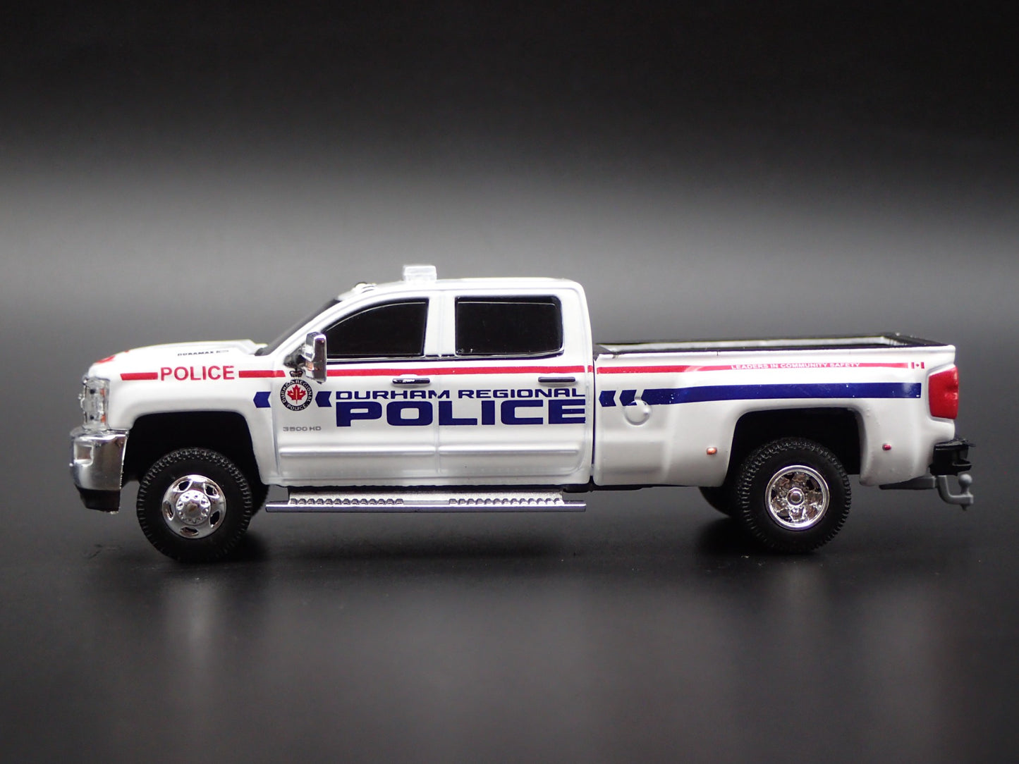 2018 CHEVY SILVERADO 3500HD DUALLY TORONTO POLICE 1:64 SCALE DIECAST MODEL CAR
