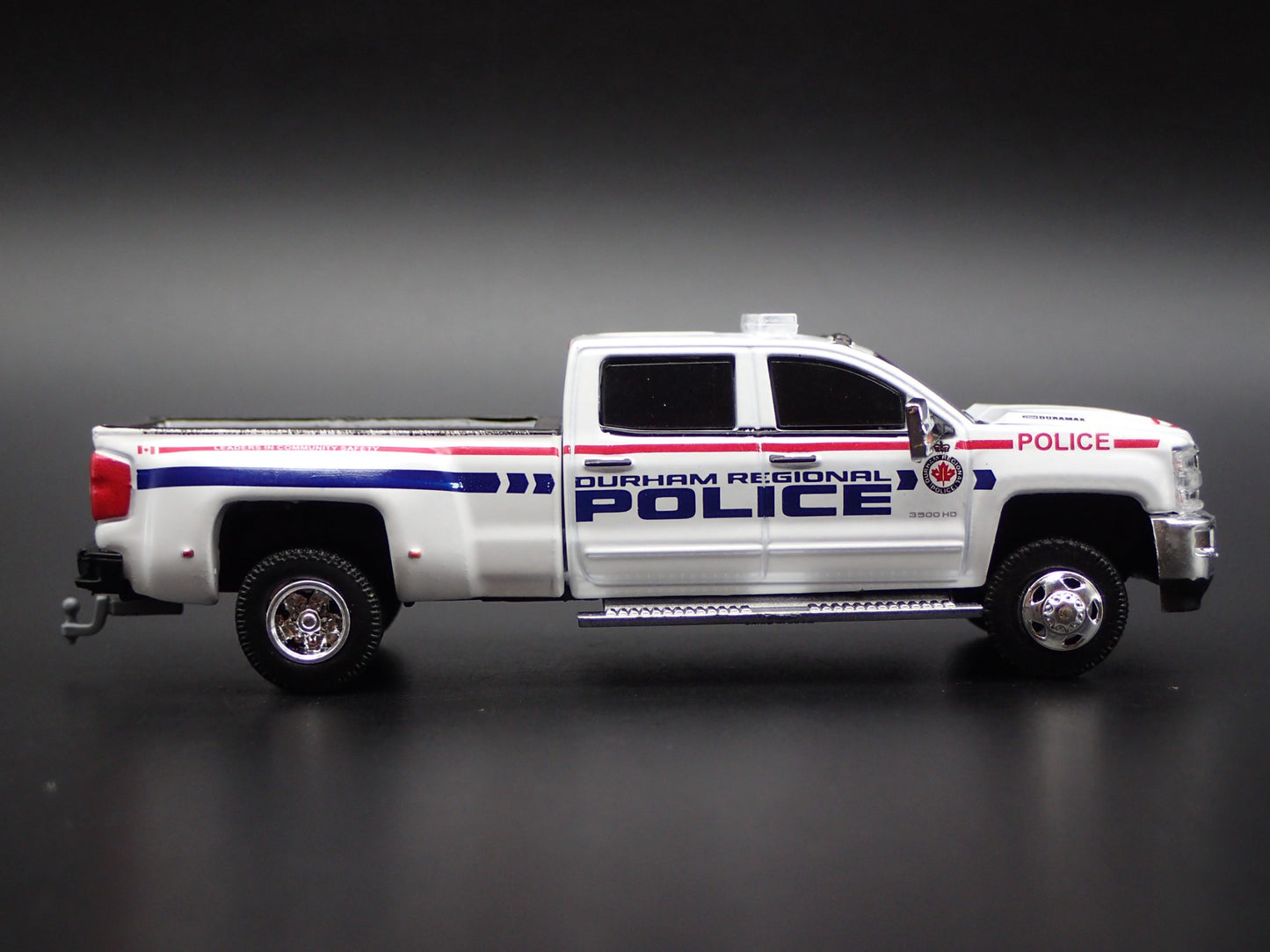 2018 CHEVY SILVERADO 3500HD DUALLY TORONTO POLICE 1:64 SCALE DIECAST MODEL CAR