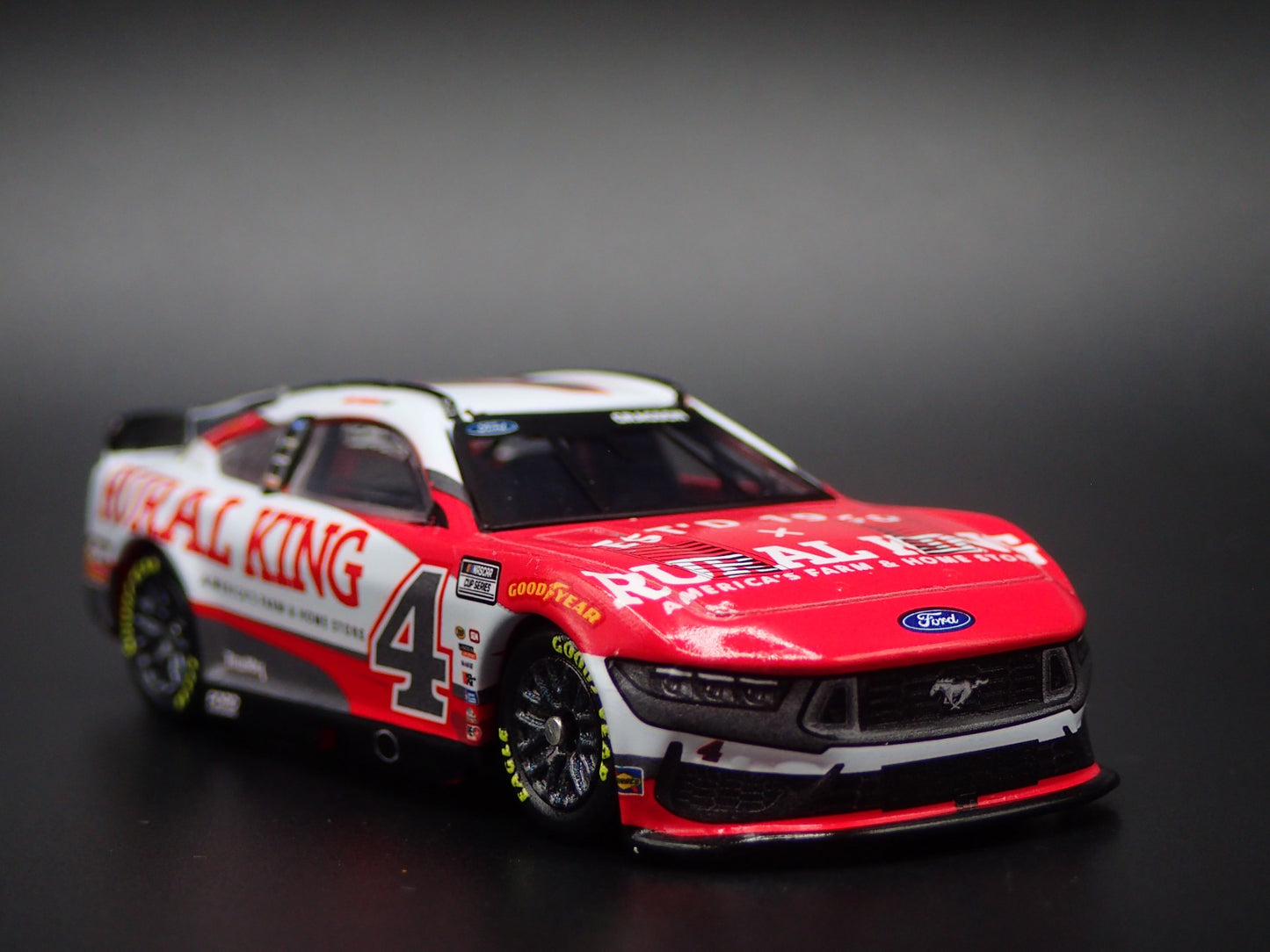 2025 25 FORD MUSTANG #4 NOAH GRAGSON RURAL KING NASCAR 1:64 SCALE DIECAST CAR