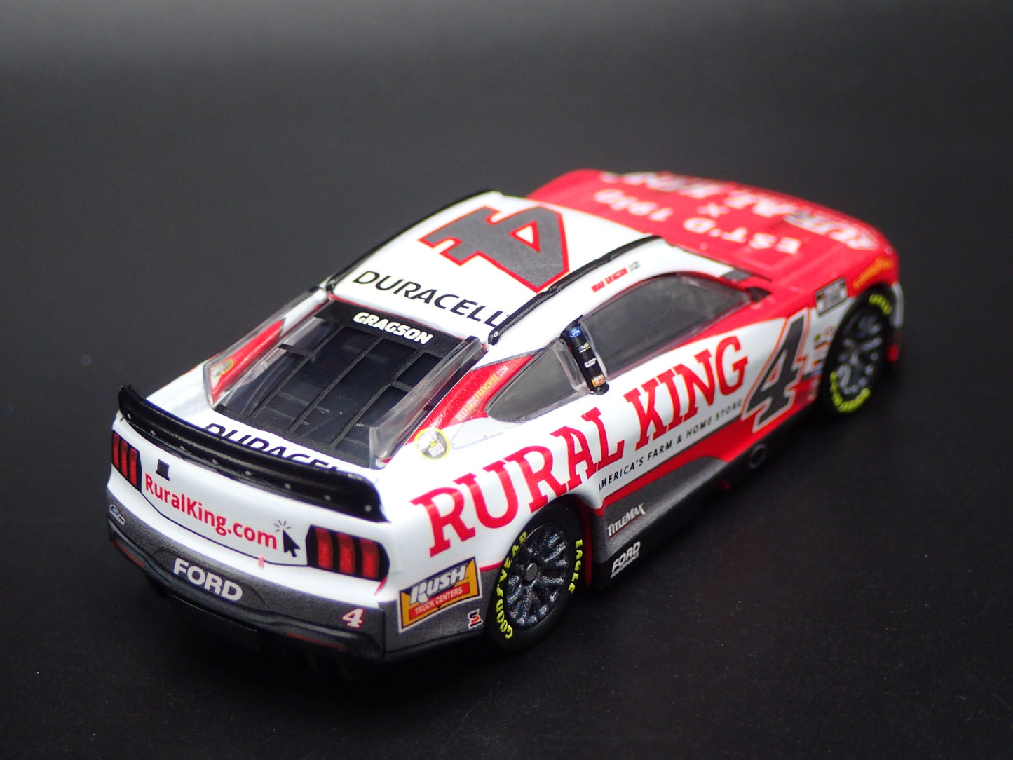 2025 25 FORD MUSTANG #4 NOAH GRAGSON RURAL KING NASCAR 1:64 SCALE DIECAST CAR