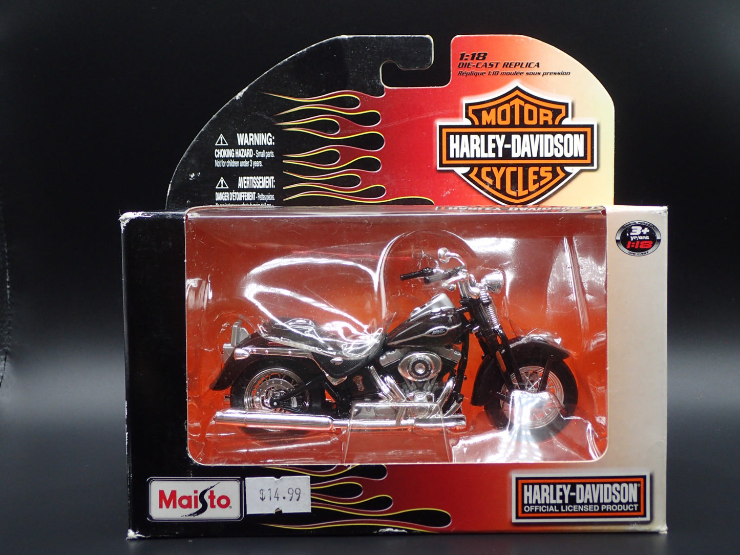 2005 05 FLSTCI SOFTAIL SPRINGER HARLEY DAVIDSON MOTORCYCLE MAISTO SERIES 28 1/18
