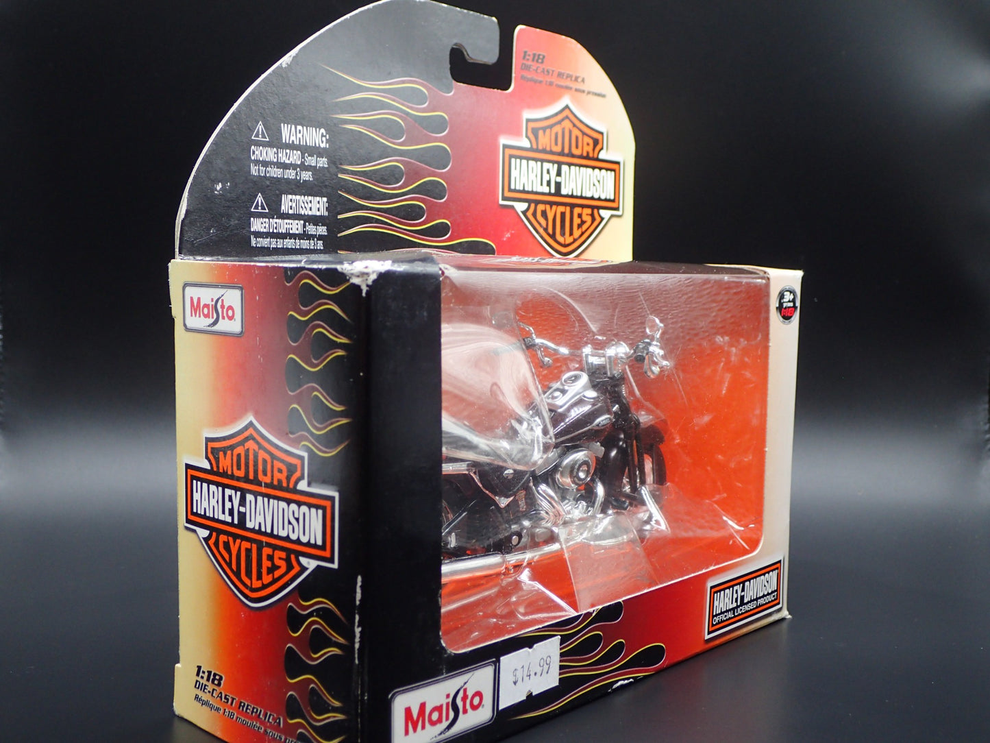 2005 05 FLSTCI SOFTAIL SPRINGER HARLEY DAVIDSON MOTORCYCLE MAISTO SERIES 28 1/18