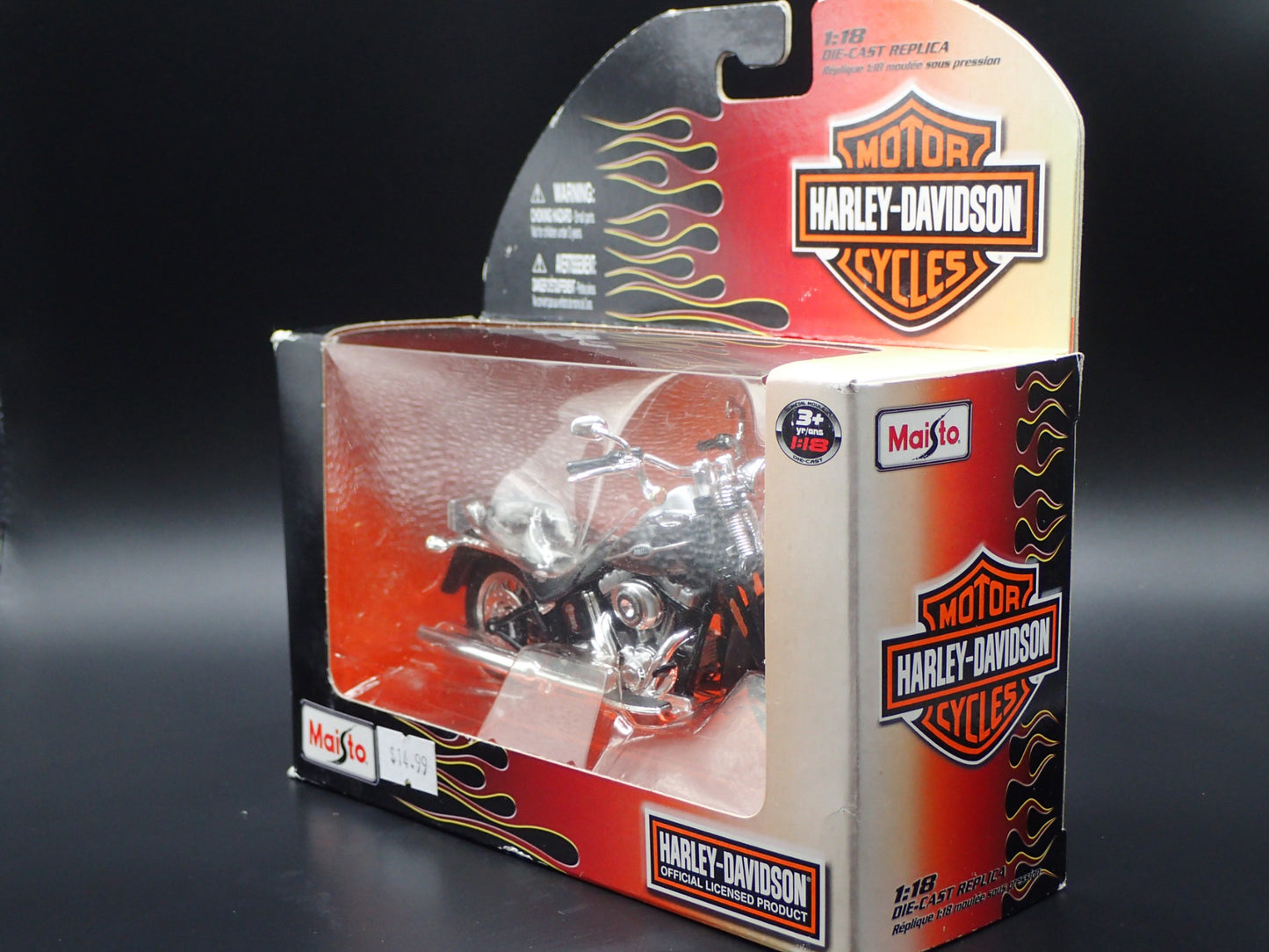 2005 05 FLSTCI SOFTAIL SPRINGER HARLEY DAVIDSON MOTORCYCLE MAISTO SERIES 28 1/18