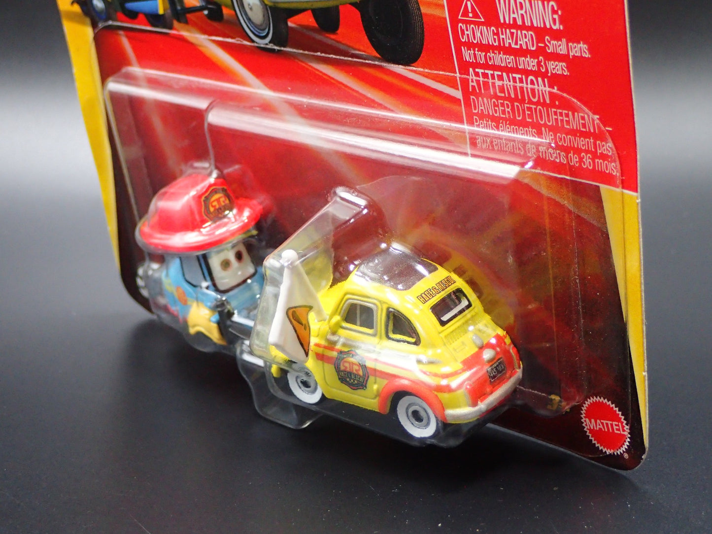 2025 DISNEY PIXAR CARS LUIGI & GUIDO RADIATOR SPRINGS RACE & RESCUE MATTEL RARE