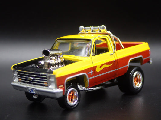 1985 CHEVY CHEVROLET PICKUP TRUCK ZINGER SQUAREBODY 1:64 SCALE DIECAST MODEL CAR