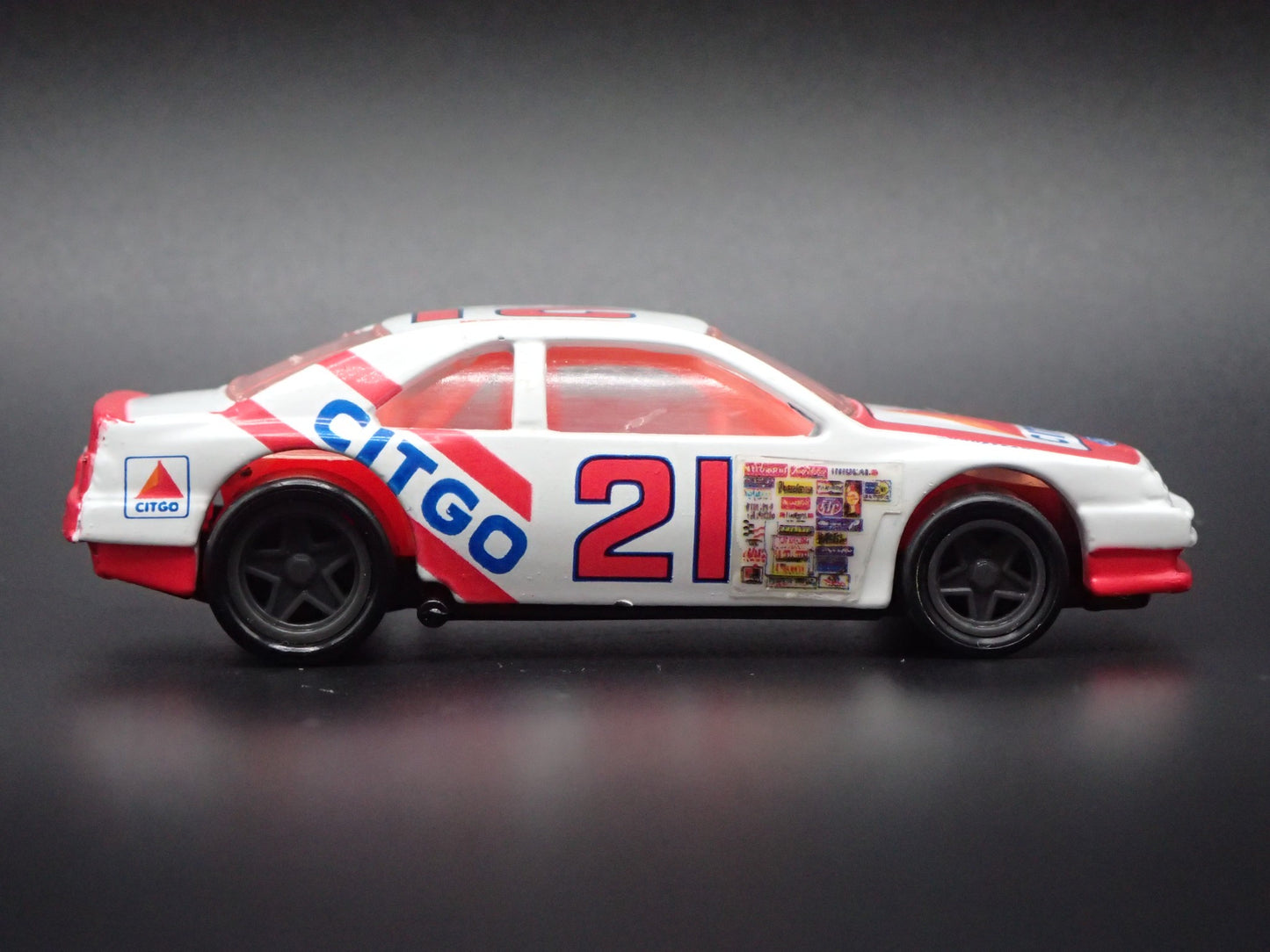1994 94 FORD THUNDERBIRD 21 MORGAN SHEPHERD NASCAR 1:64 SCALE DIECAST MODEL CAR