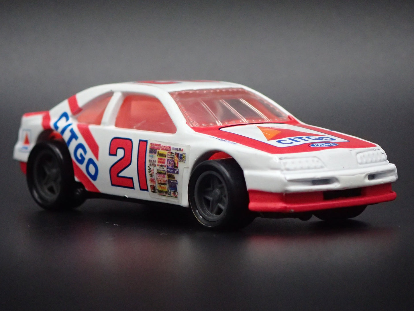 1994 94 FORD THUNDERBIRD 21 MORGAN SHEPHERD NASCAR 1:64 SCALE DIECAST MODEL CAR