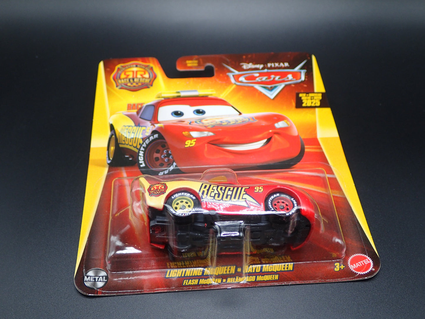 2025 DISNEY PIXAR CARS LIGHTNING MCQUEEN RADIATOR SPRINGS RACE & RESCUE MATTEL
