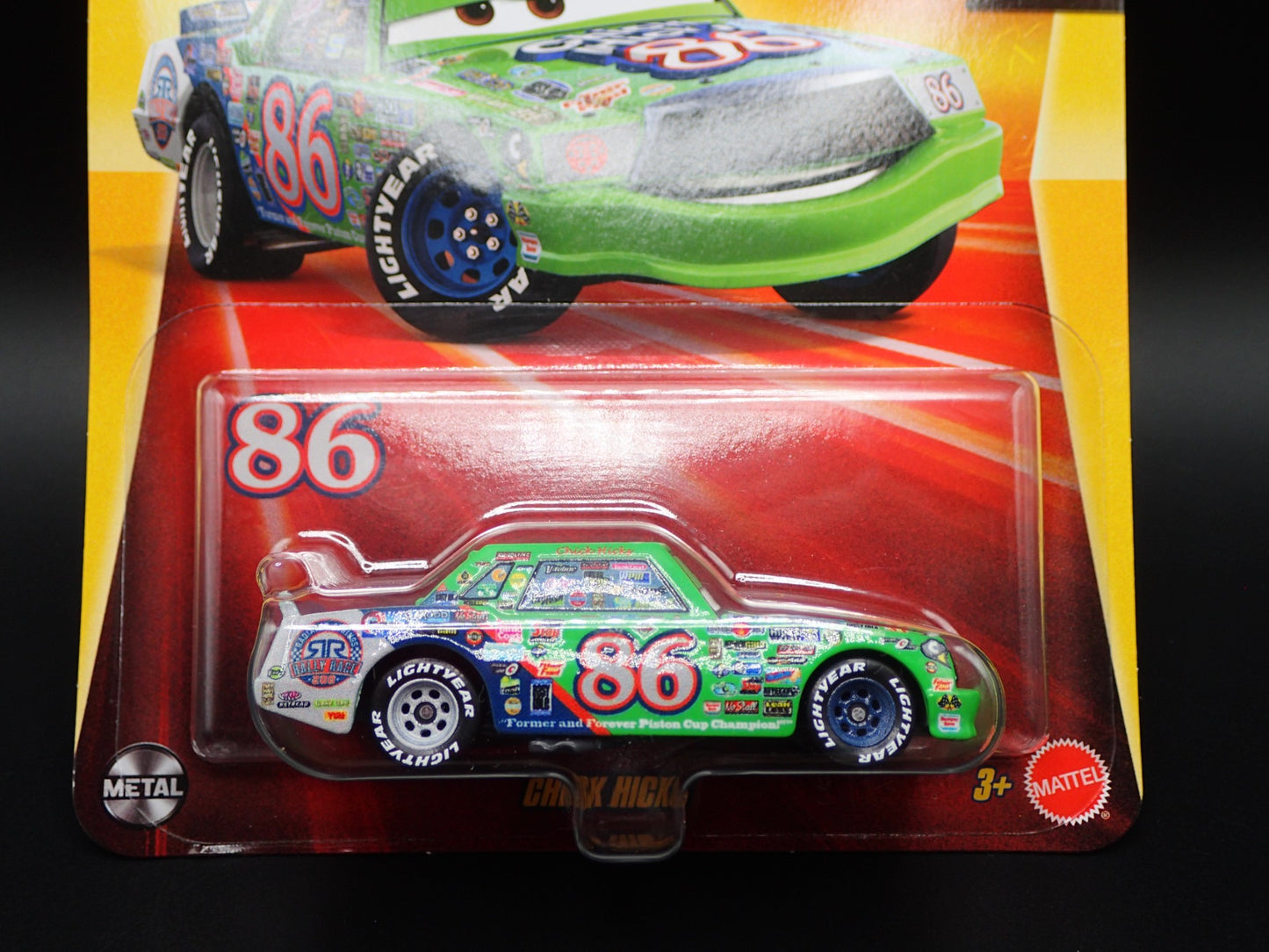 2025 DISNEY PIXAR CARS CHICK HICKS RADIATOR SPRINGS RACE & RESCUE MATTEL RARE