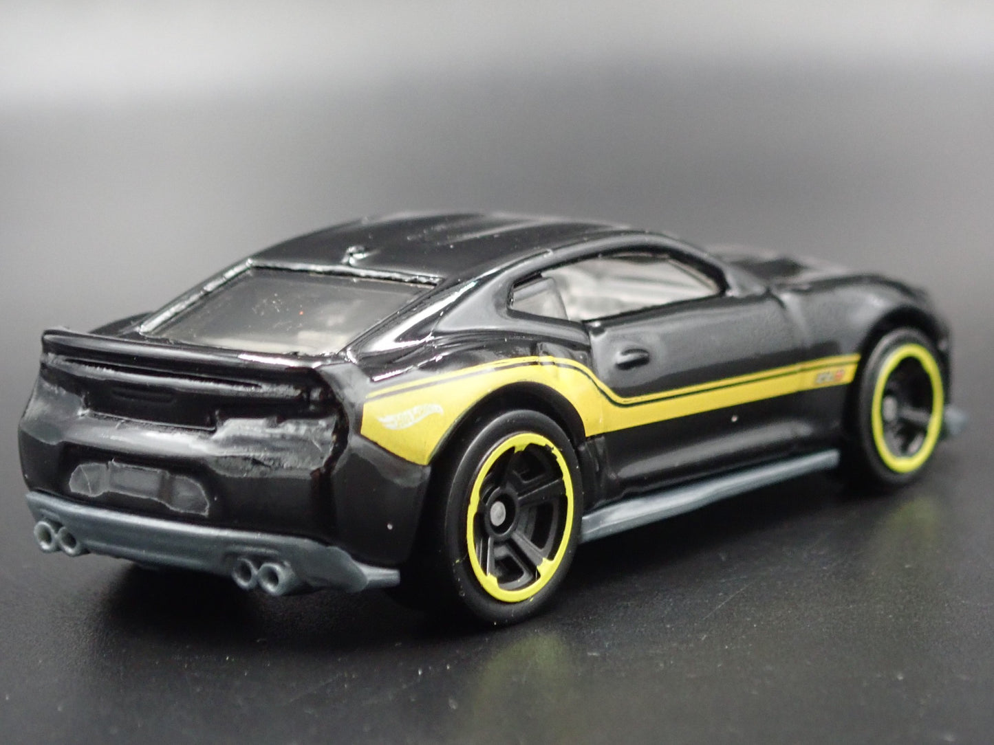 2016-2024 CHEVY CHEVROLET CAMARO ZL1 BLACK 1/64 SCALE DIORAMA DIECAST MODEL CAR