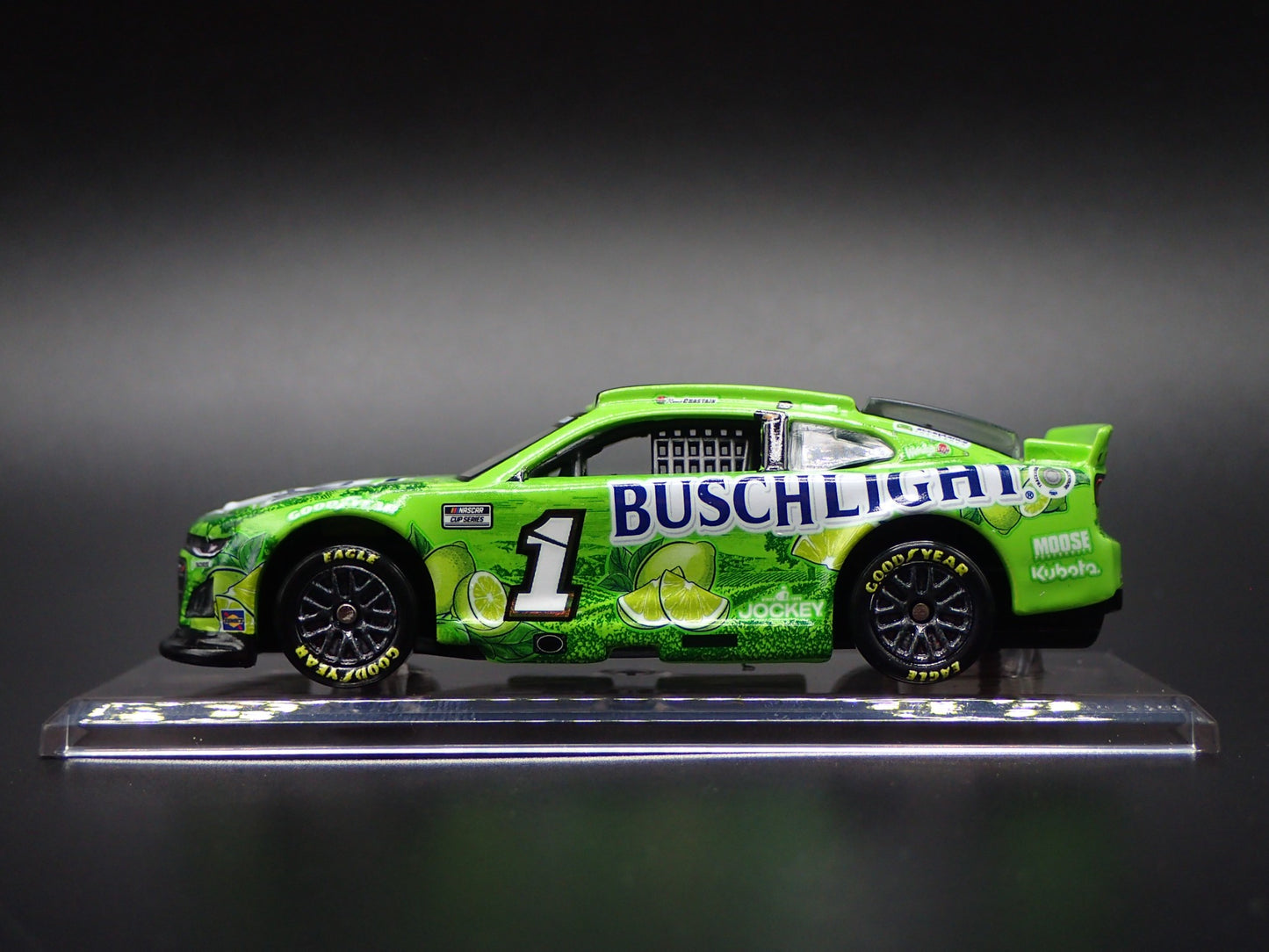 2025 25 CHEVROLET 1 ROSS CHASTAIN BUSCH LIGHT LIME NASCAR 1:64 SCALE DIECAST CAR