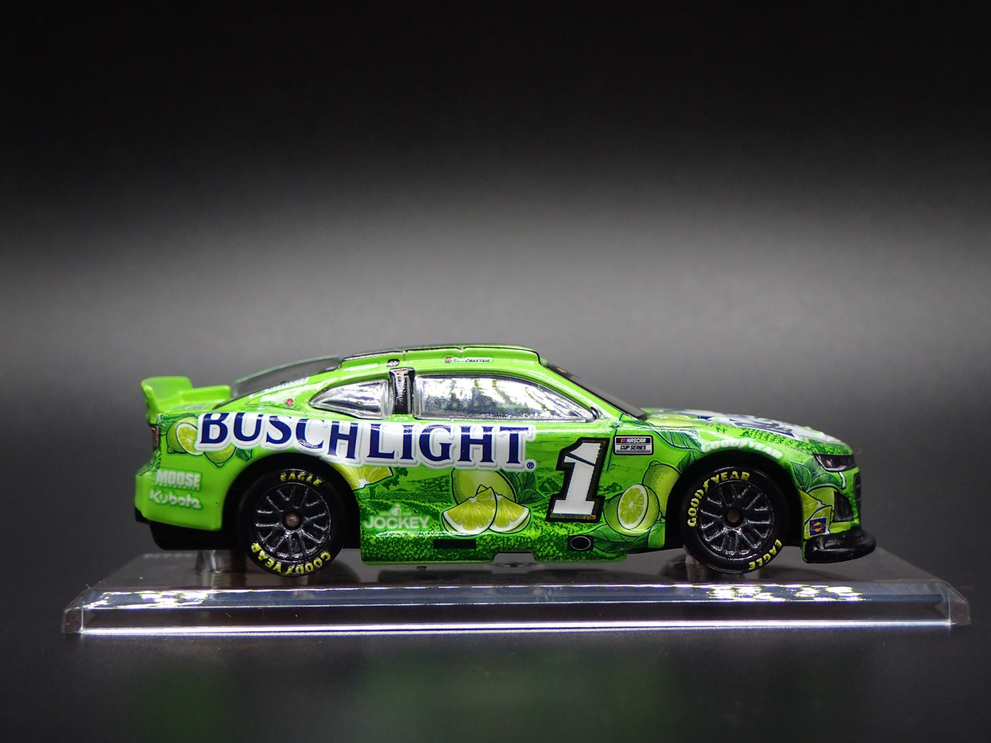 2025 25 CHEVROLET 1 ROSS CHASTAIN BUSCH LIGHT LIME NASCAR 1:64 SCALE DIECAST CAR