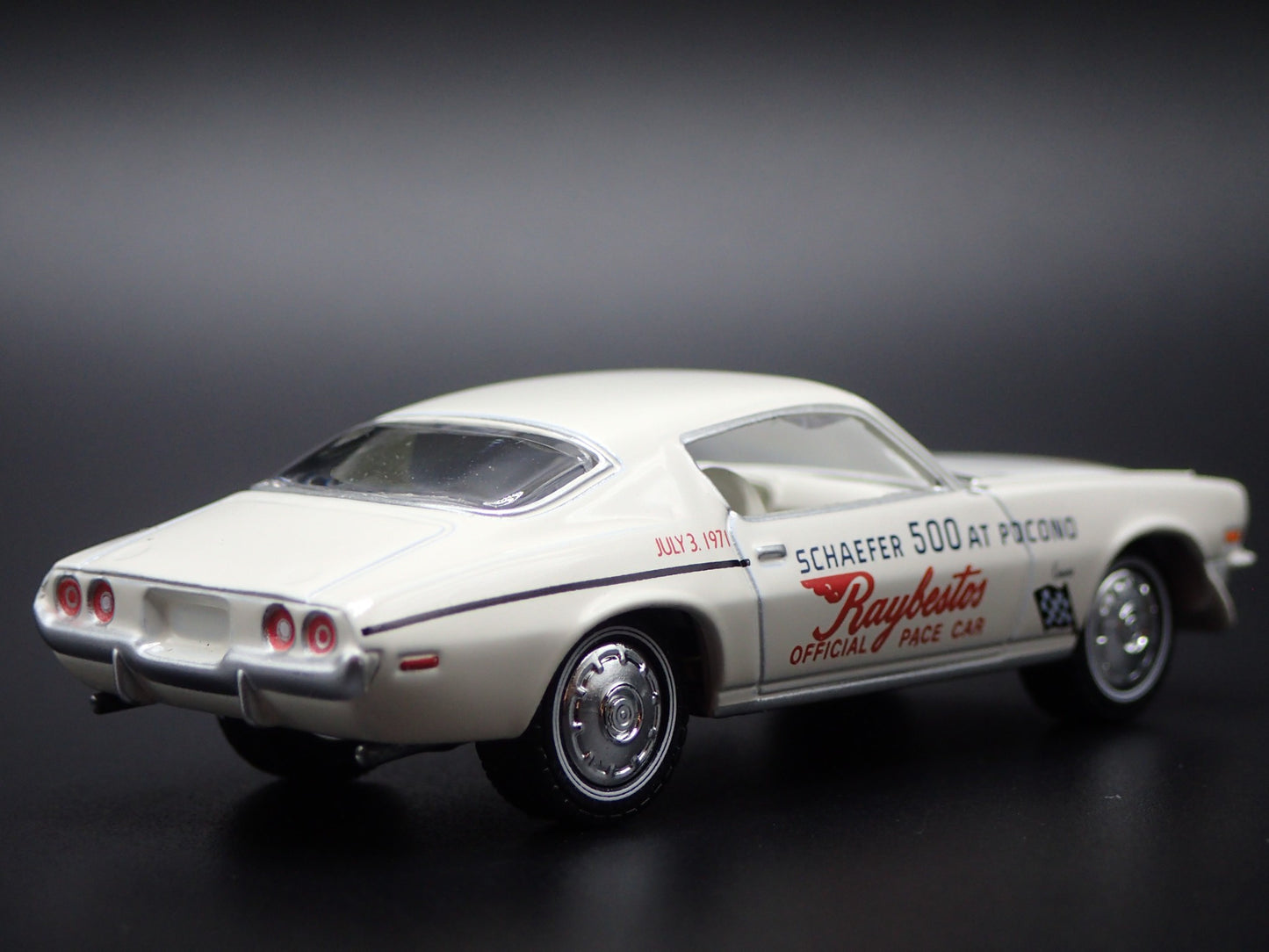 1971 71 CHEVY CHEVROLET CAMARO RAYBESTOS 500 POCONO 1:64 SCALE DIECAST MODEL CAR