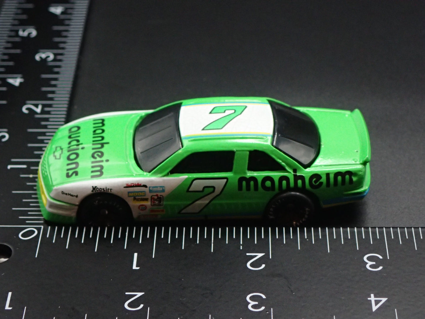1994 94 CHEVY LUMINA 7 HARRY GANT MANHEIM NASCAR 1:64 SCALE DIECAST MODEL CAR