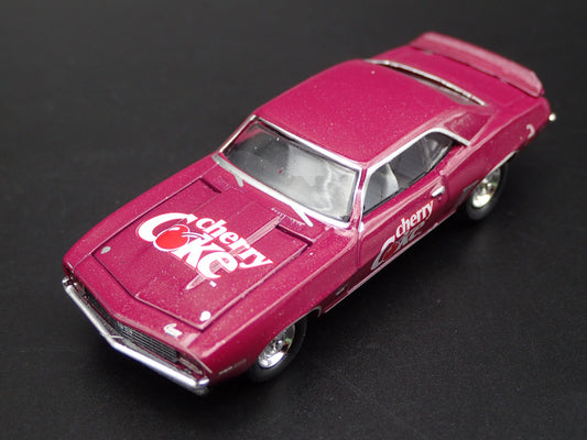 1969 69 CHEVY CHEVROLET CAMARO SS RS CHERRY COKE 1:64 SCALE DIECAST MODEL CAR