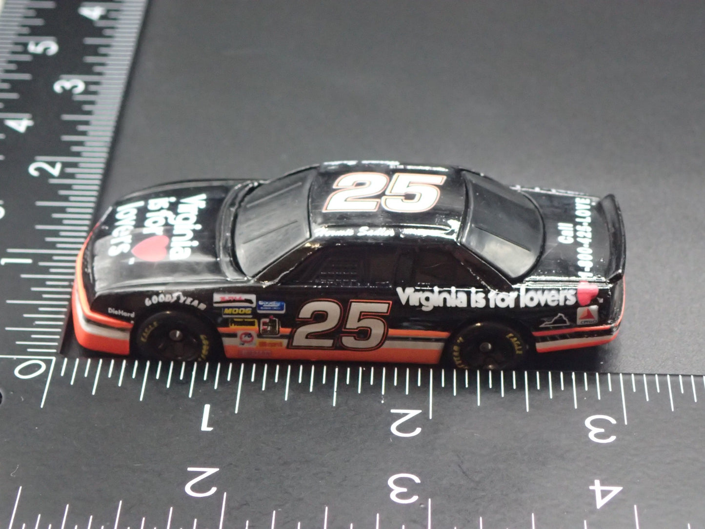 1994 94 CHEVY LUMINA HERMIE SADLER VIRGINIA NASCAR 1:64 SCALE DIECAST MODEL CAR
