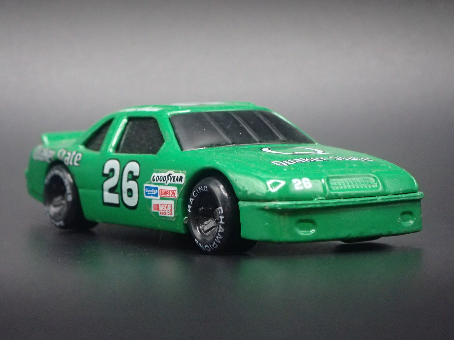 1991 91 BUICK REGAL 26 BRETT BODINE NASCAR 1:64 SCALE DIORAMA DIECAST MODEL CAR