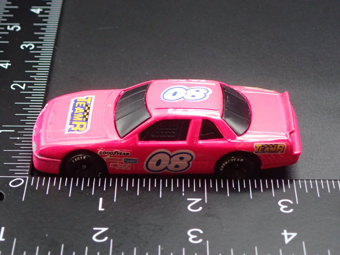 1992 92 CHEVY LUMINA 8 BOBBY DOTTER TEAM R NASCAR 1:64 SCALE DIECAST MODEL CAR