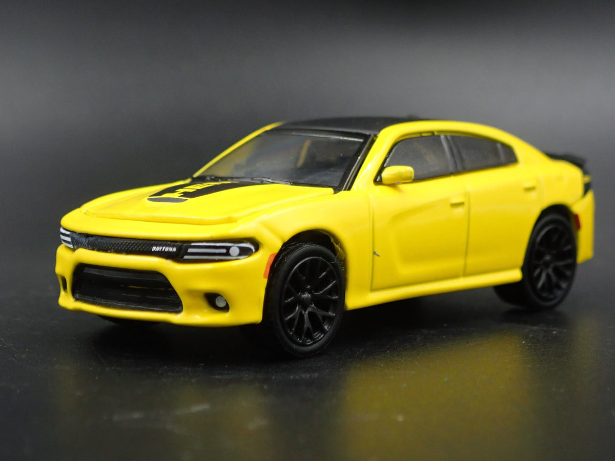 2017 17 DODGE CHARGER DAYTONA HEMI RARE 1:64 SCALE COLLECTIBLE DIECAST MODEL CAR-Burning Rubber Toy Company