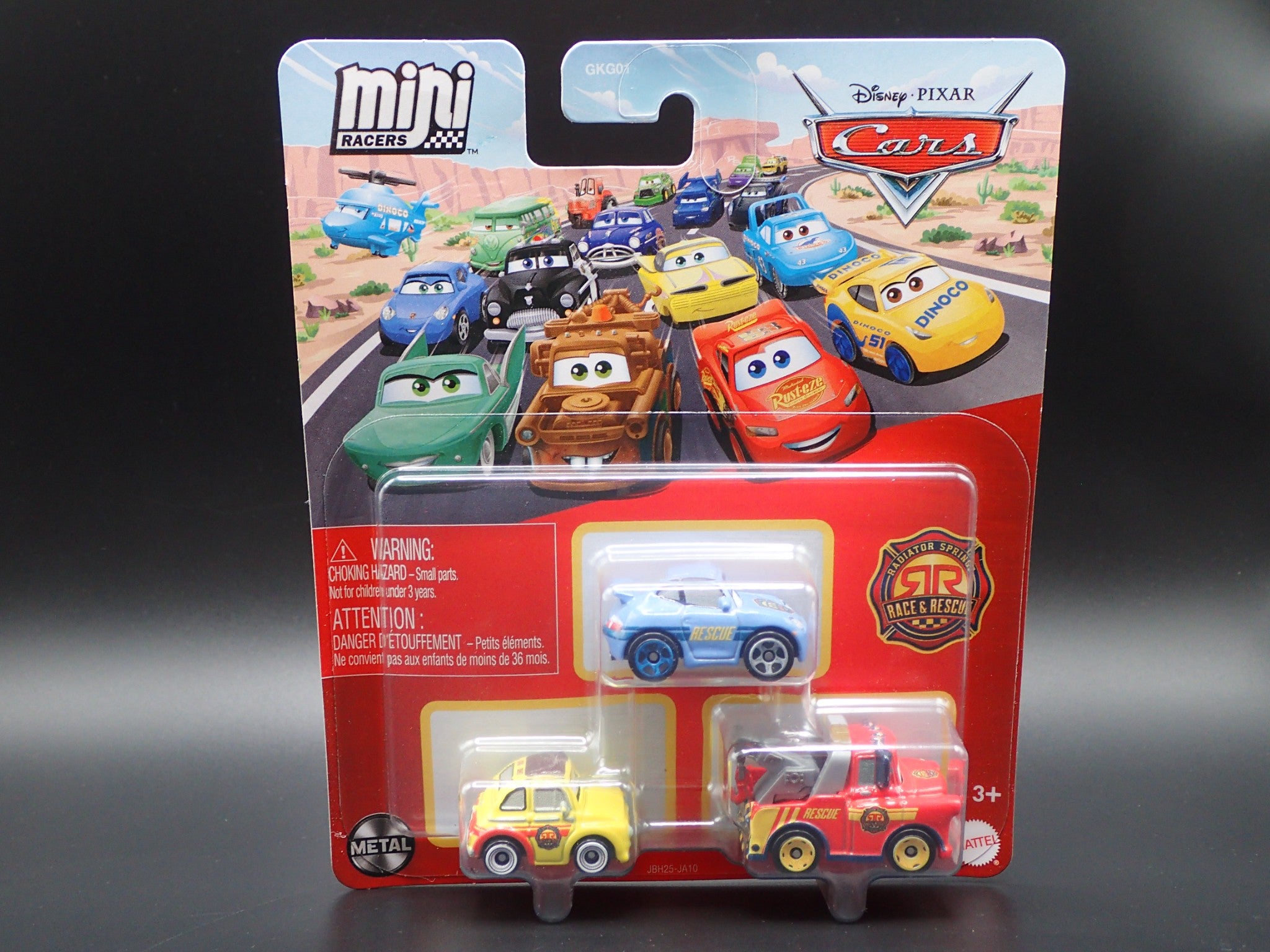 2025 DISNEY PIXAR CARS MINI RACERS 3 PACK SALLY, LUIGI , MATER RACE ...