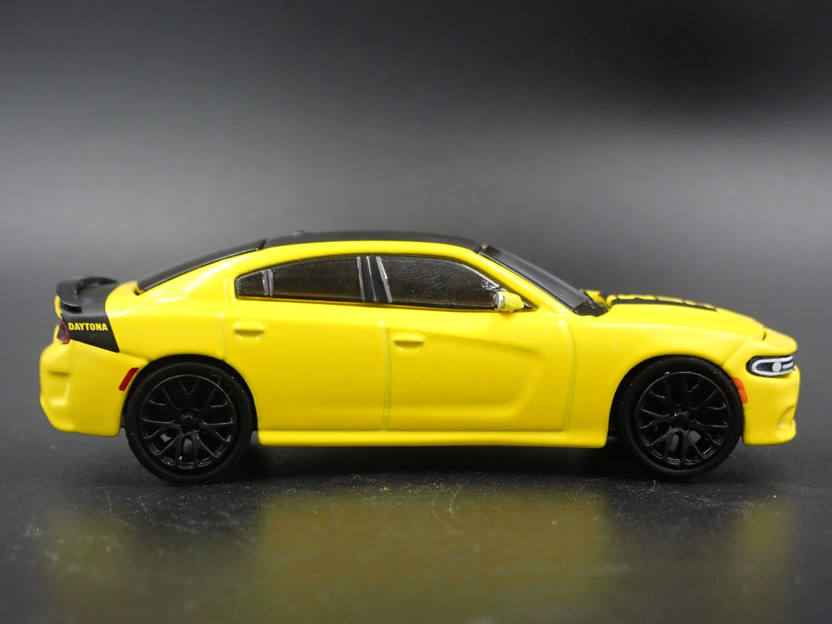 2017 17 DODGE CHARGER DAYTONA HEMI RARE 1:64 SCALE COLLECTIBLE DIECAST MODEL CAR-Burning Rubber Toy Company