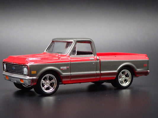 1972 72 CHEVY CHEVROLET C10 PICKUP TRUCK SHORT BED 1/64 SCALE DIECAST MODEL CAR