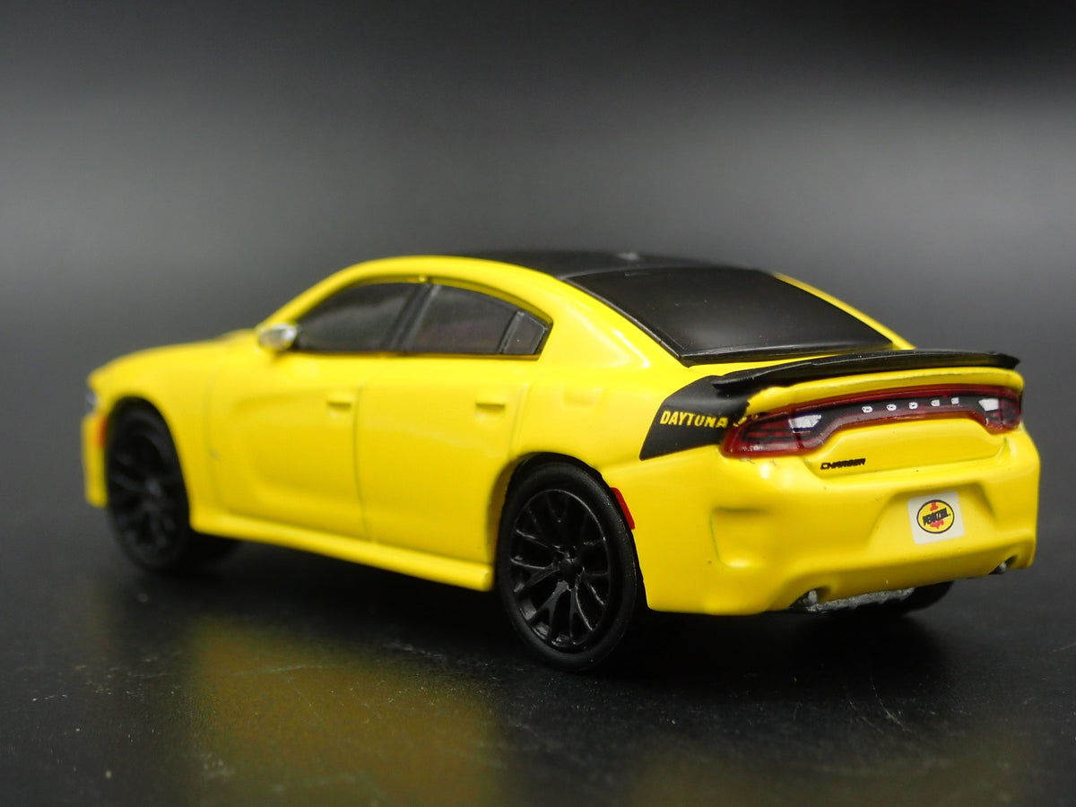 2017 17 DODGE CHARGER DAYTONA HEMI RARE 1:64 SCALE COLLECTIBLE DIECAST MODEL CAR-Burning Rubber Toy Company