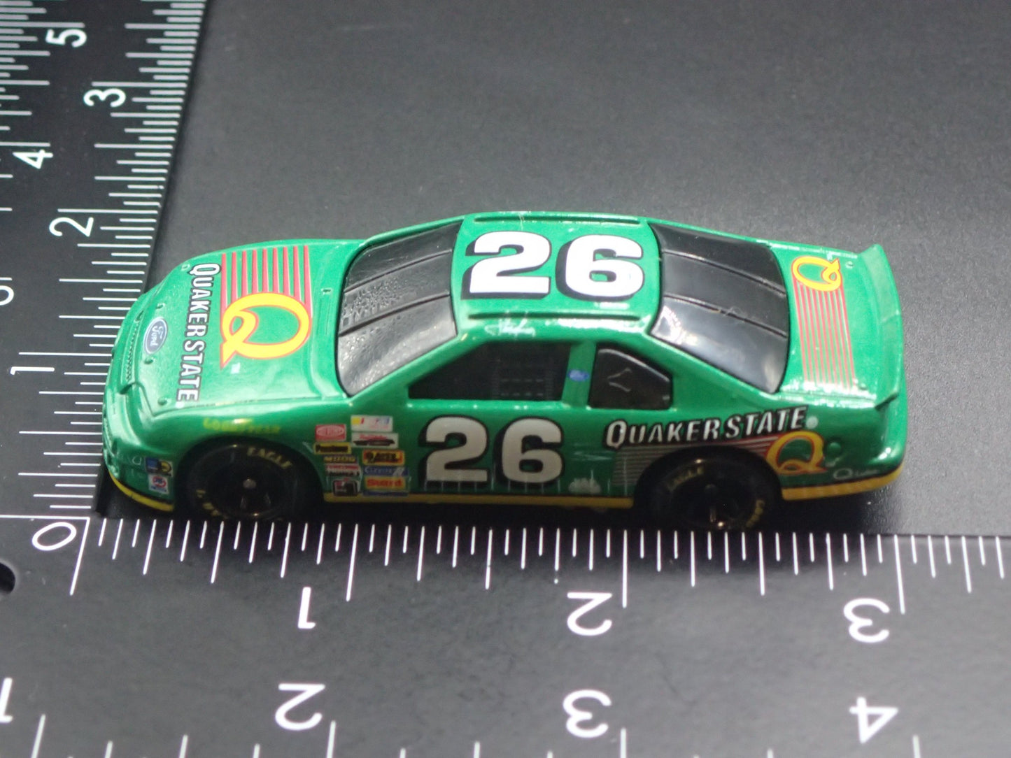 1995 95 FORD THUNDERBIRD STEVE KINSER NASCAR 1:64 SCALE DIECAST MODEL CAR