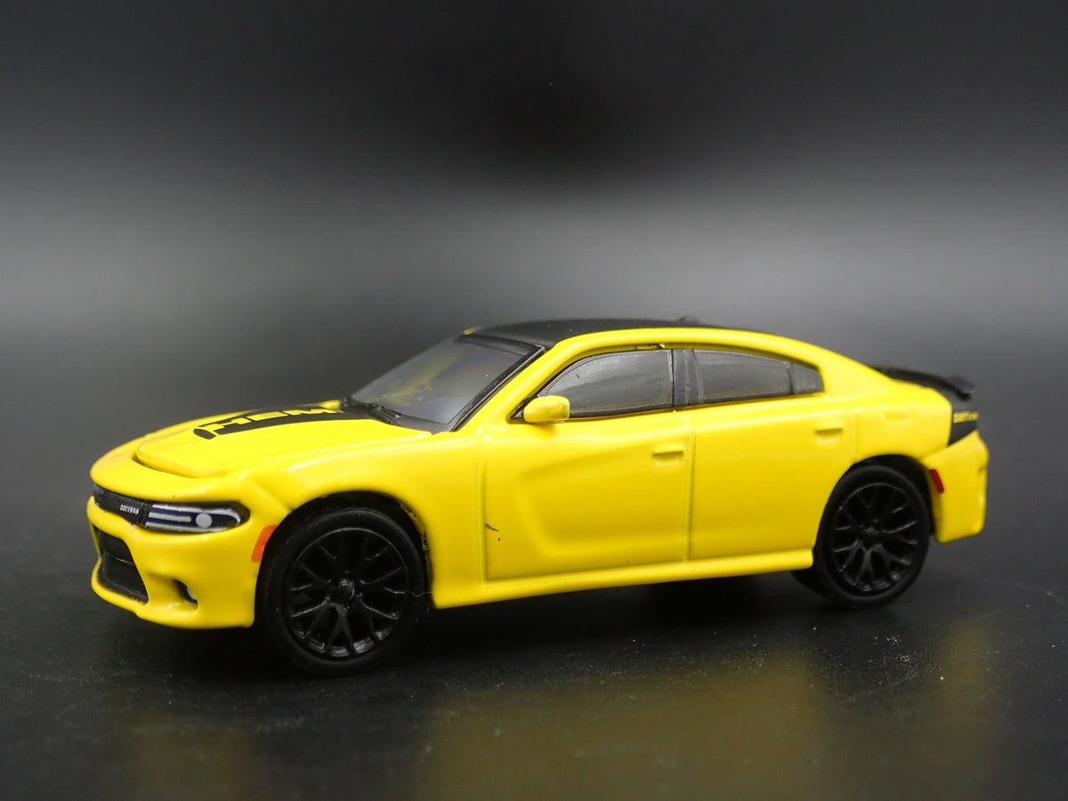 2017 17 DODGE CHARGER DAYTONA HEMI RARE 1:64 SCALE COLLECTIBLE DIECAST MODEL CAR-Burning Rubber Toy Company