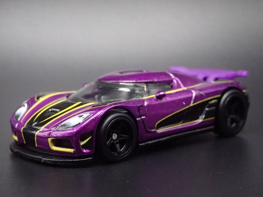 2010-2018 KOENIGSEGG AGERA RS SUPERCAR 1:64 SCALE DIORAMA DIECAST MODEL CAR
