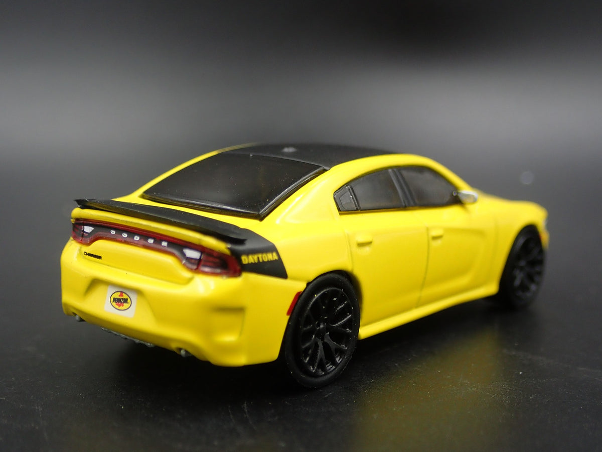 2017 17 DODGE CHARGER DAYTONA HEMI RARE 1:64 SCALE COLLECTIBLE DIECAST MODEL CAR-Burning Rubber Toy Company