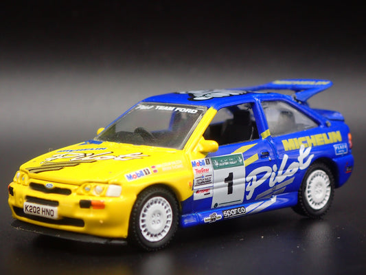 1994 94 FORD ESCORT RS COSWORTH MICHELIN 1:64 SCALE DIORAMA DIECAST MODEL CAR