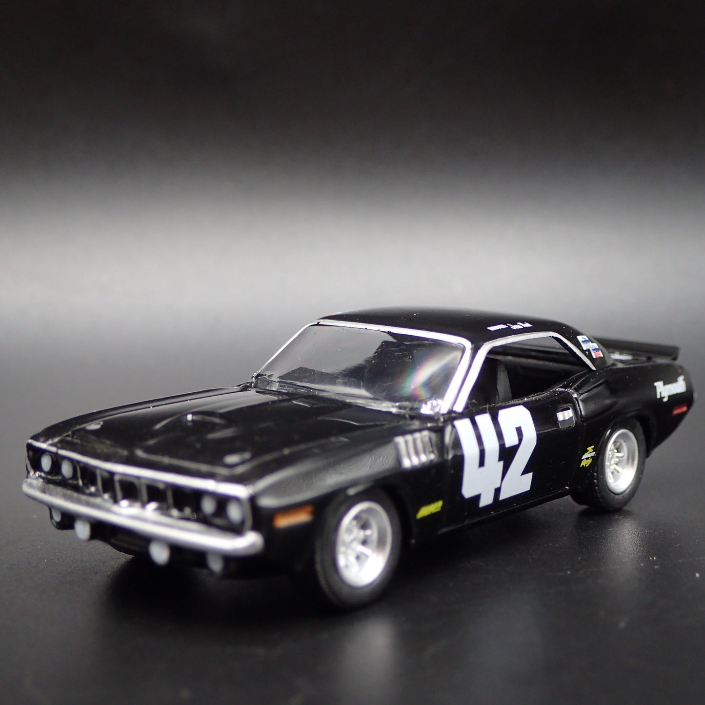 1971 71 PLYMOUTH CUDA (NEAL) PIKES PEAK HILL CLIMB 1:64 SCALE DIECAST MODEL CAR
