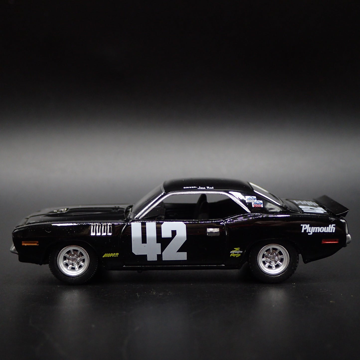 1971 71 PLYMOUTH CUDA (NEAL) PIKES PEAK HILL CLIMB 1:64 SCALE DIECAST MODEL CAR