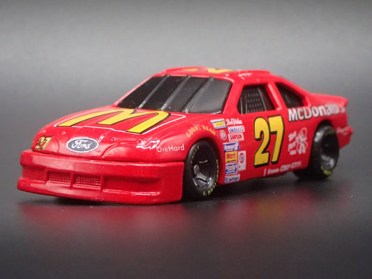 1994 94 FORD THUNDERBIRD 27 JIMMY SPENCER NASCAR 1:64 SCALE DIECAST MODEL CAR