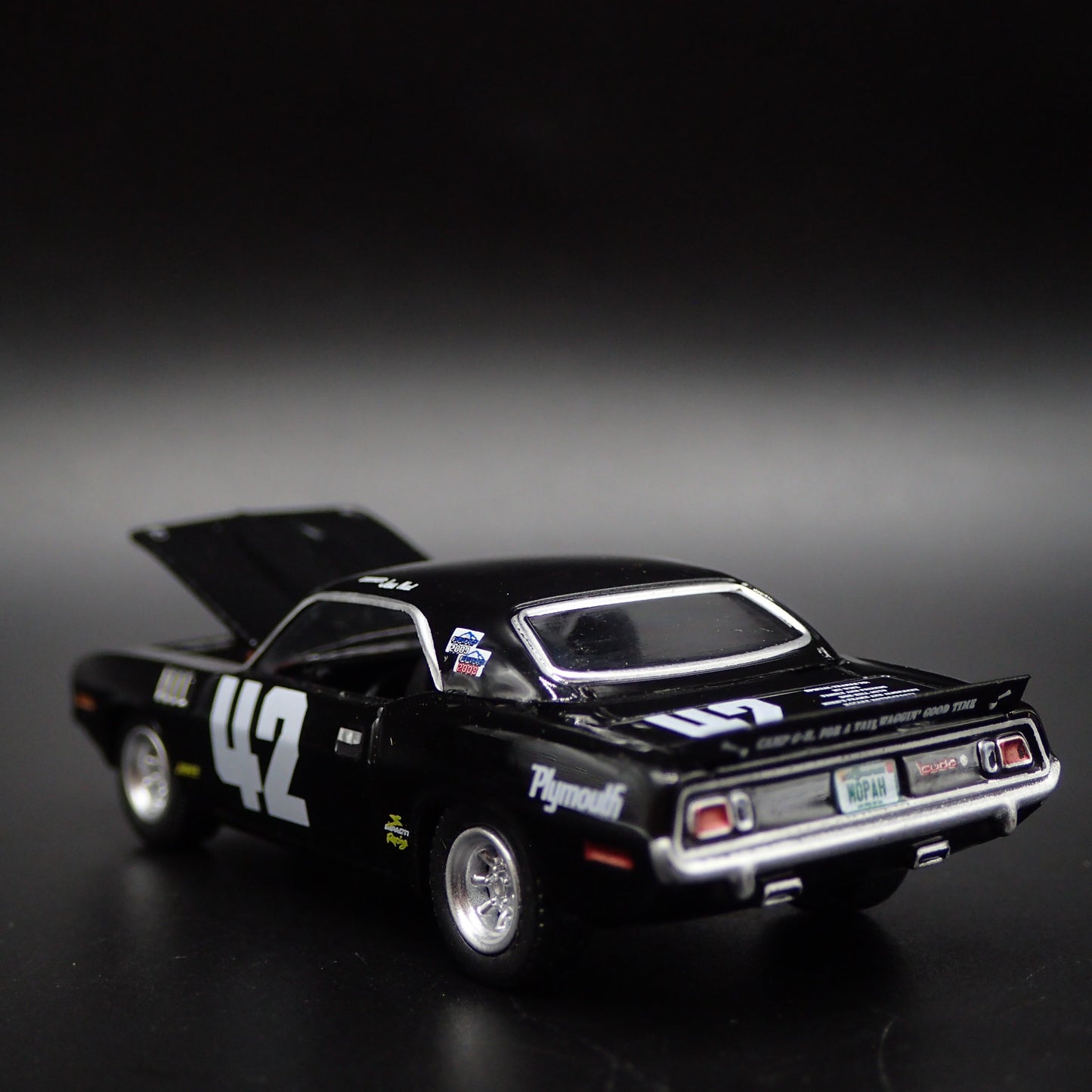 1971 71 PLYMOUTH CUDA (NEAL) PIKES PEAK HILL CLIMB 1:64 SCALE DIECAST MODEL CAR