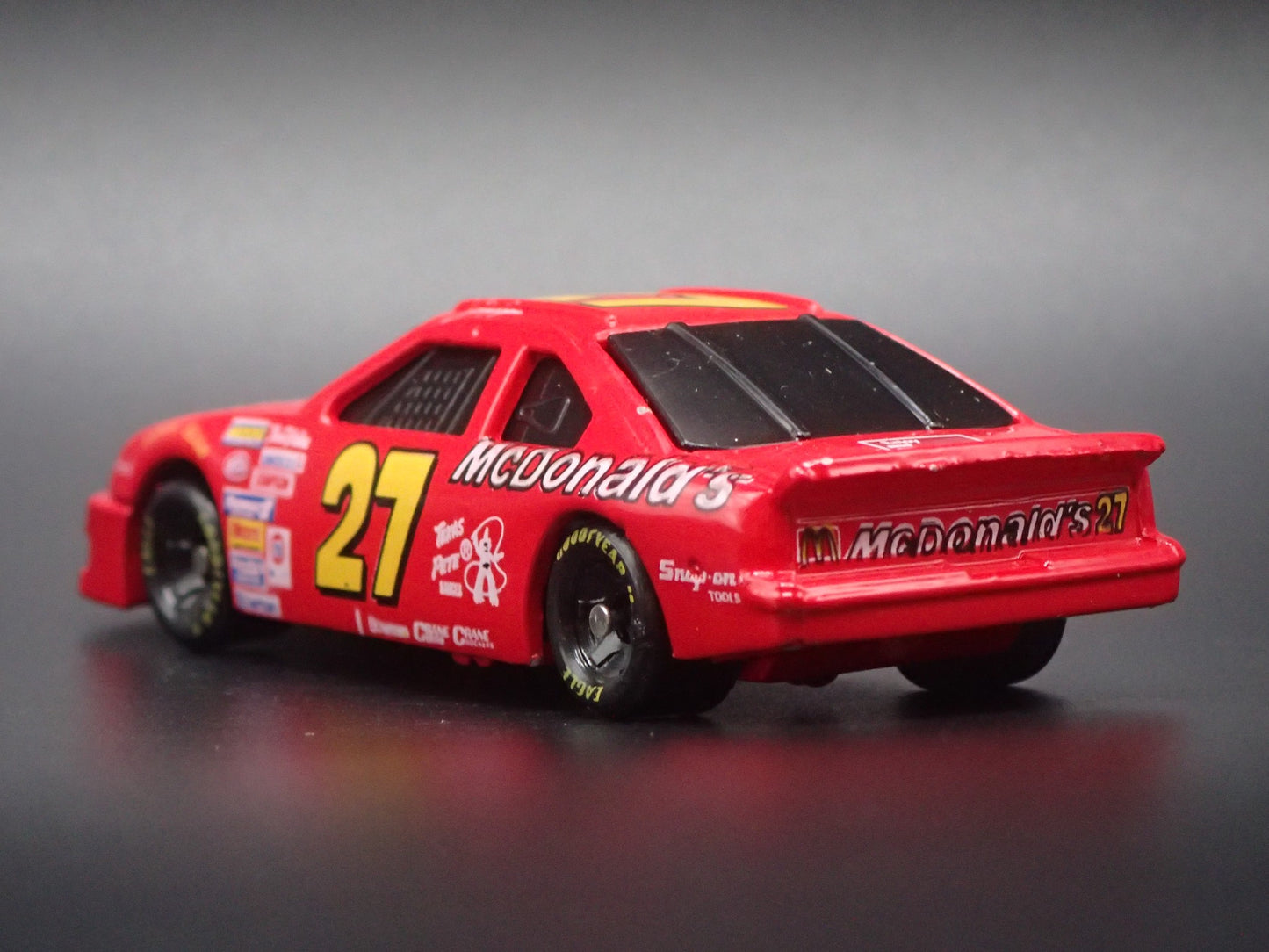1994 94 FORD THUNDERBIRD 27 JIMMY SPENCER NASCAR 1:64 SCALE DIECAST MODEL CAR